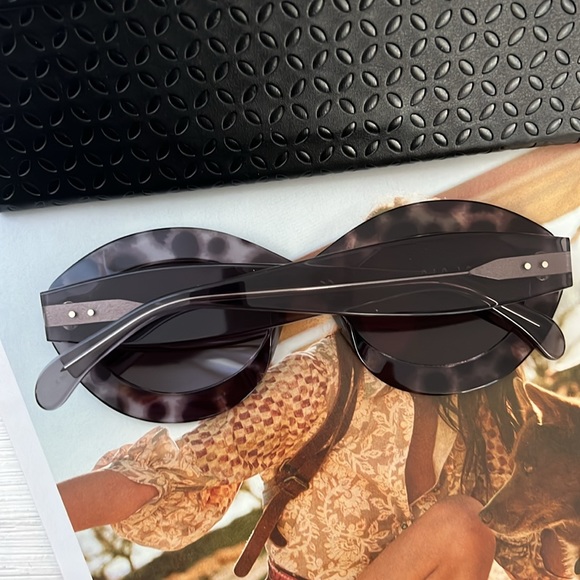 Alaïa 52mm round women’s sunglasses main image 4
